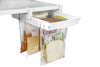 Hanging Zip Bag Pull-Out Refrigerator Drawer Organizer - Smart Design® 1