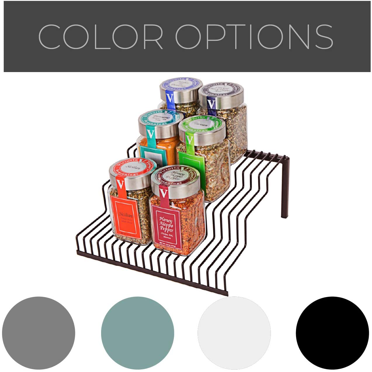 Heavy Duty 3-Tier Spice Rack - Smart Design® 13