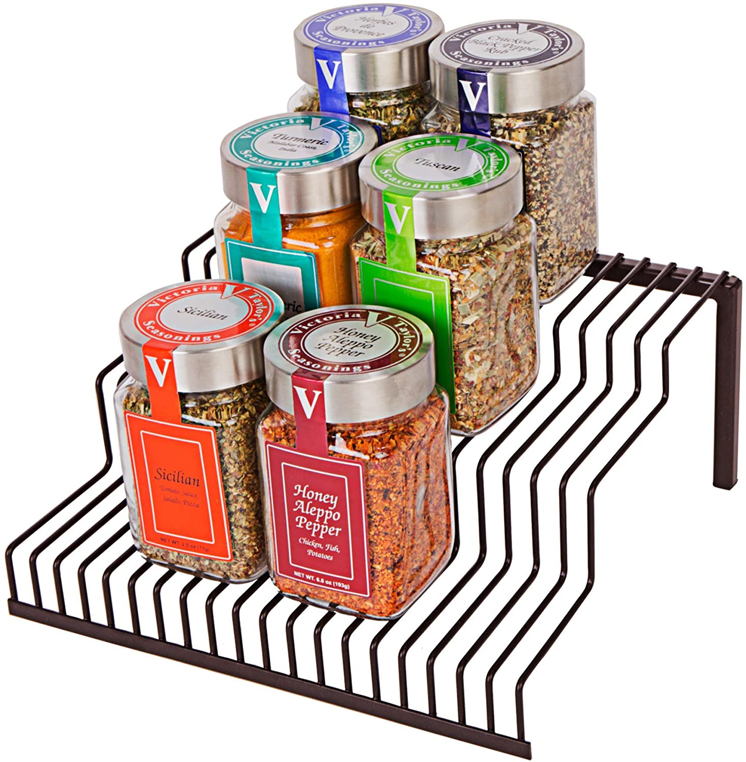 Heavy Duty 3-Tier Spice Rack - Smart Design® 9