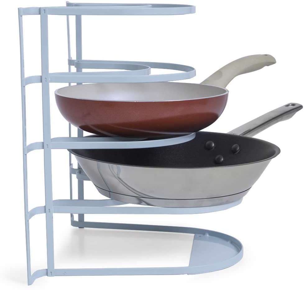 Tier Type Pan Rack Heavy Duty 5-Tier Pan Rack Storage Organizer | Smart Design® Kitchen