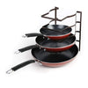 Heavy Duty Bakeware and Lid Storage Rack with 4-Compartments Dividers - Smart Design® 10