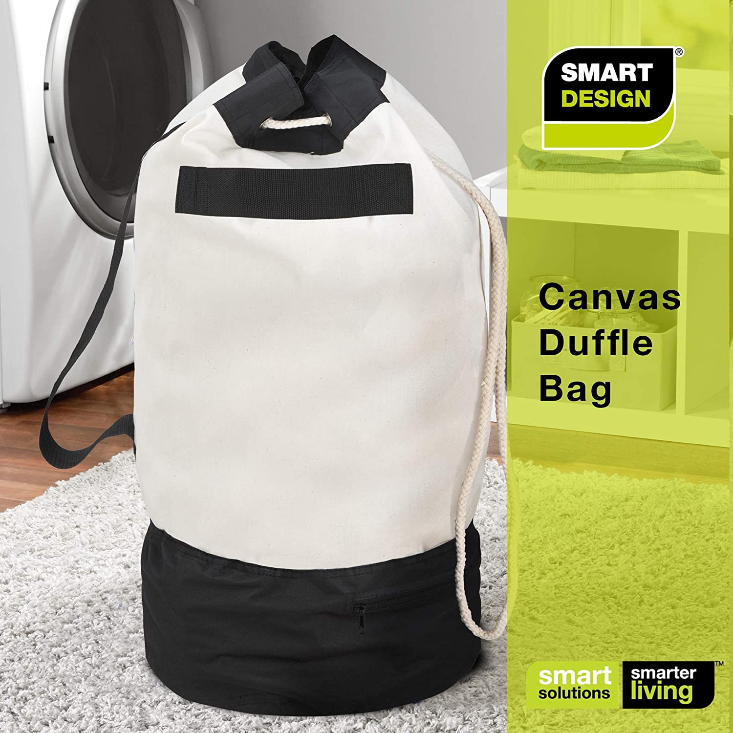 Heavy Duty Duffel Bag with 2 Compartments Strap and Handles
