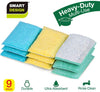 Heavy Duty Scrub Sponge with Odorless Bamboo and Rayon Fiber - Smart Design® 8