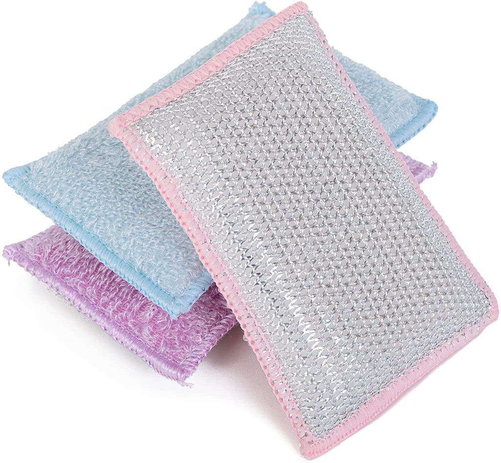 Heavy Duty Scrub Sponge with Odorless Bamboo and Rayon Fiber - Smart Design® 30