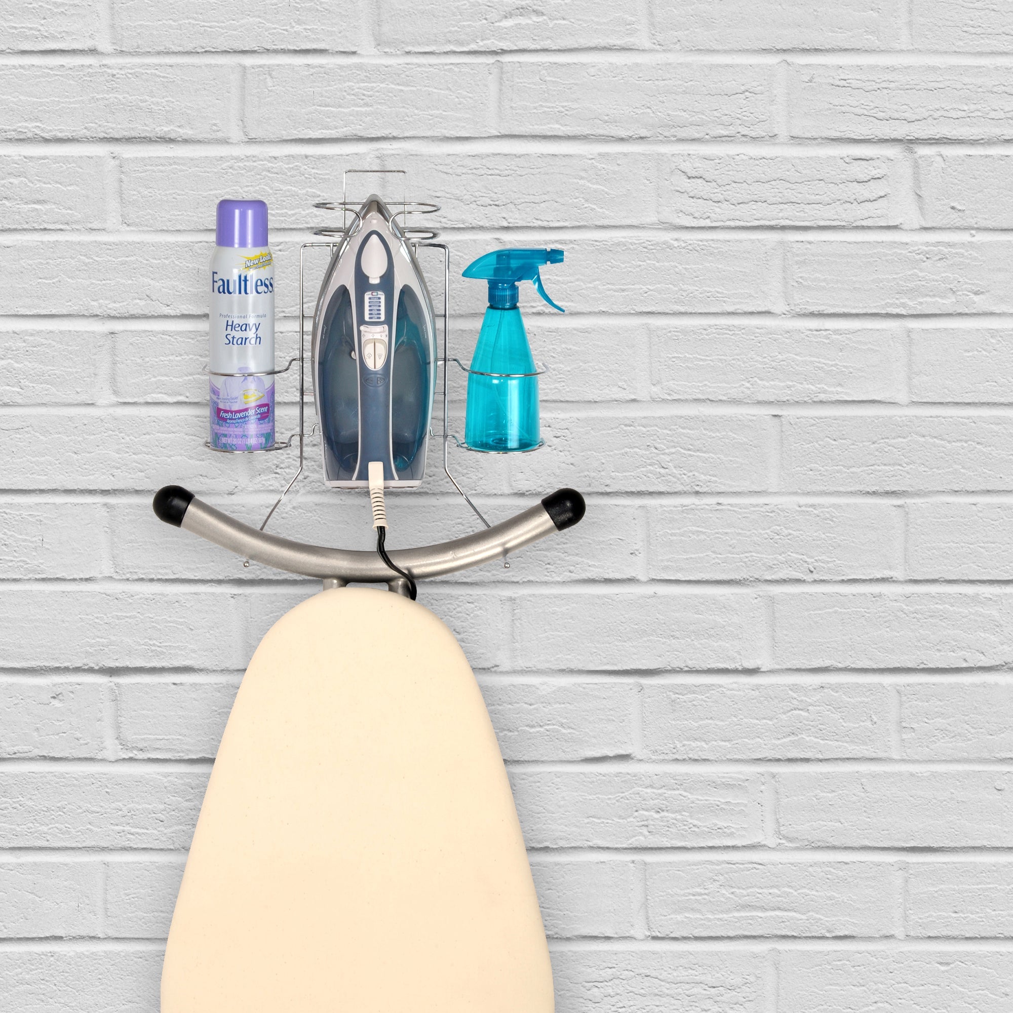 Iron and Ironing Board Holder - Smart Design® 9