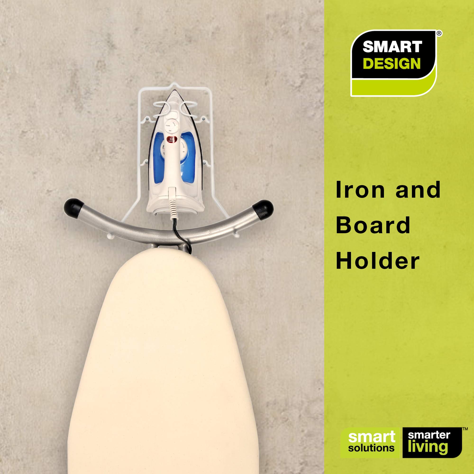 Iron and Ironing Board Holder - Smart Design® 7