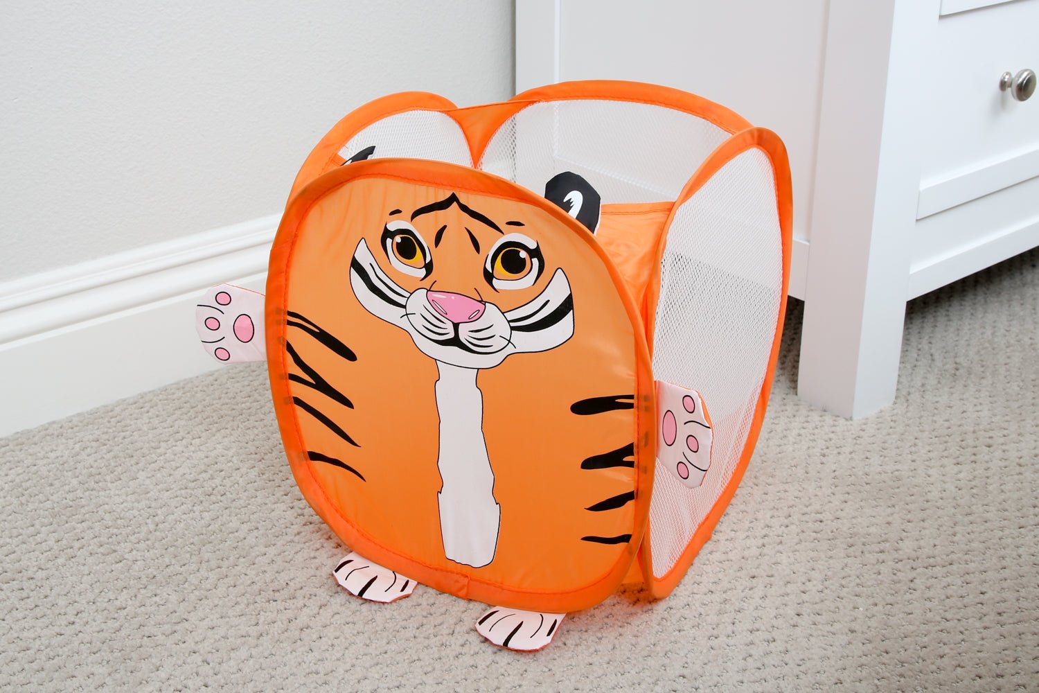 Kids Pop Up Organizer Cube with Animal Print - Smart Design® 19