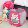 Kids Pop Up Organizer Cube with Animal Print - Smart Design® 13