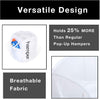 King Size Pop Up Laundry Hamper with Side Pocket and Handles - Holds 3 Loads - Smart Design® 4