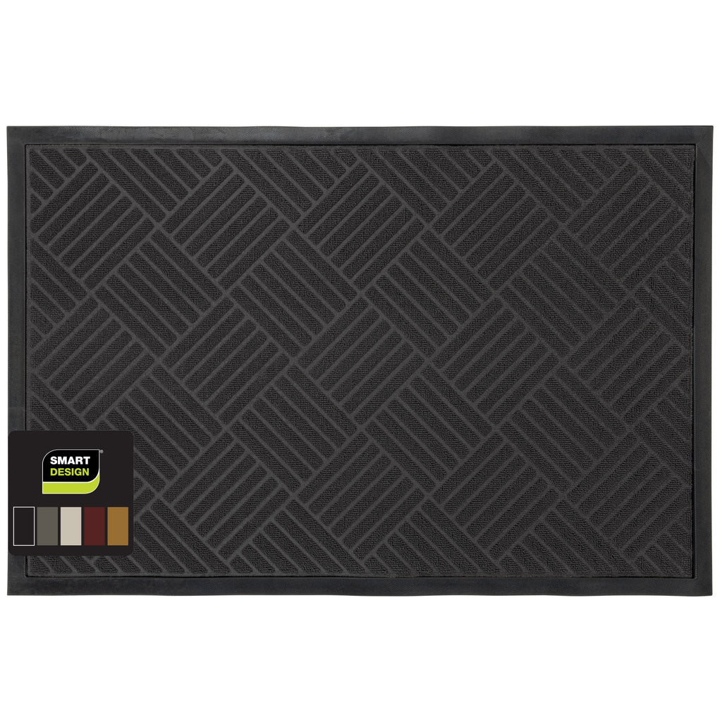 Large All-Weather Door Mat - Diamond | Smart Design Dark Gray / 1