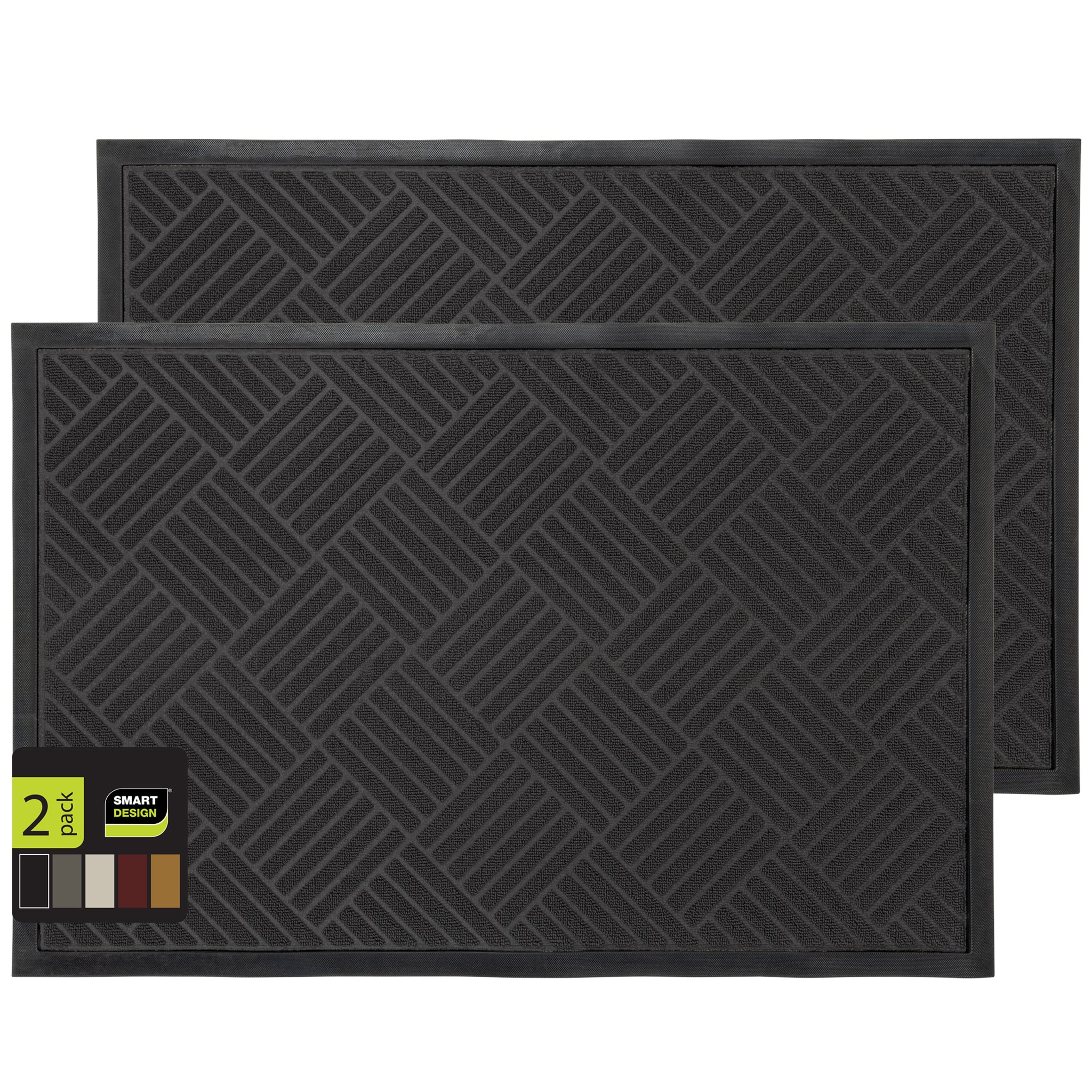 Large All-Weather Door Mat - Diamond - Smart Design® 2