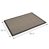 Large All-Weather Door Mat - Diamond - Smart Design® 12