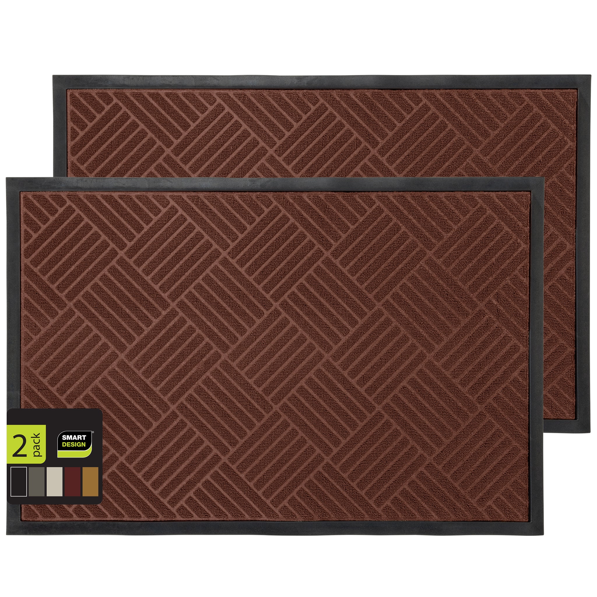 Large All-Weather Door Mat - Diamond - Smart Design® 17