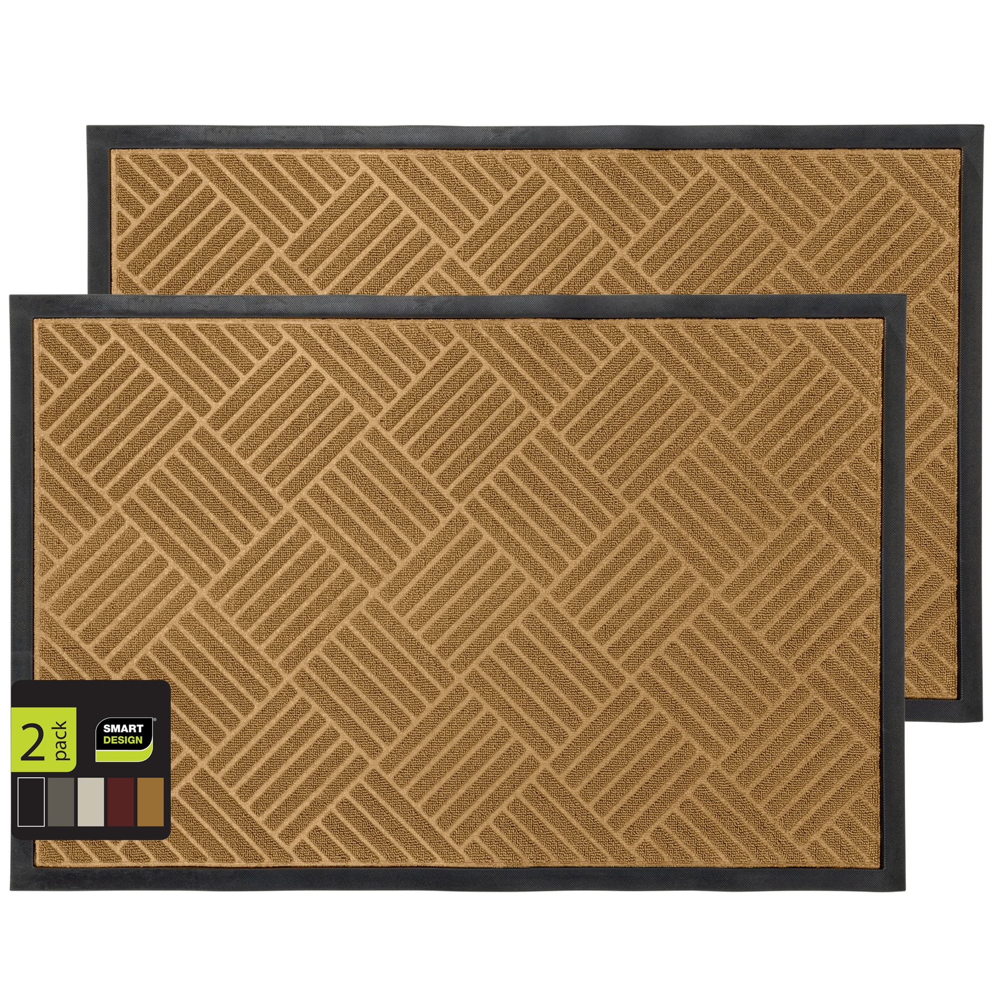 Large All-Weather Door Mat - Diamond - Smart Design® 20