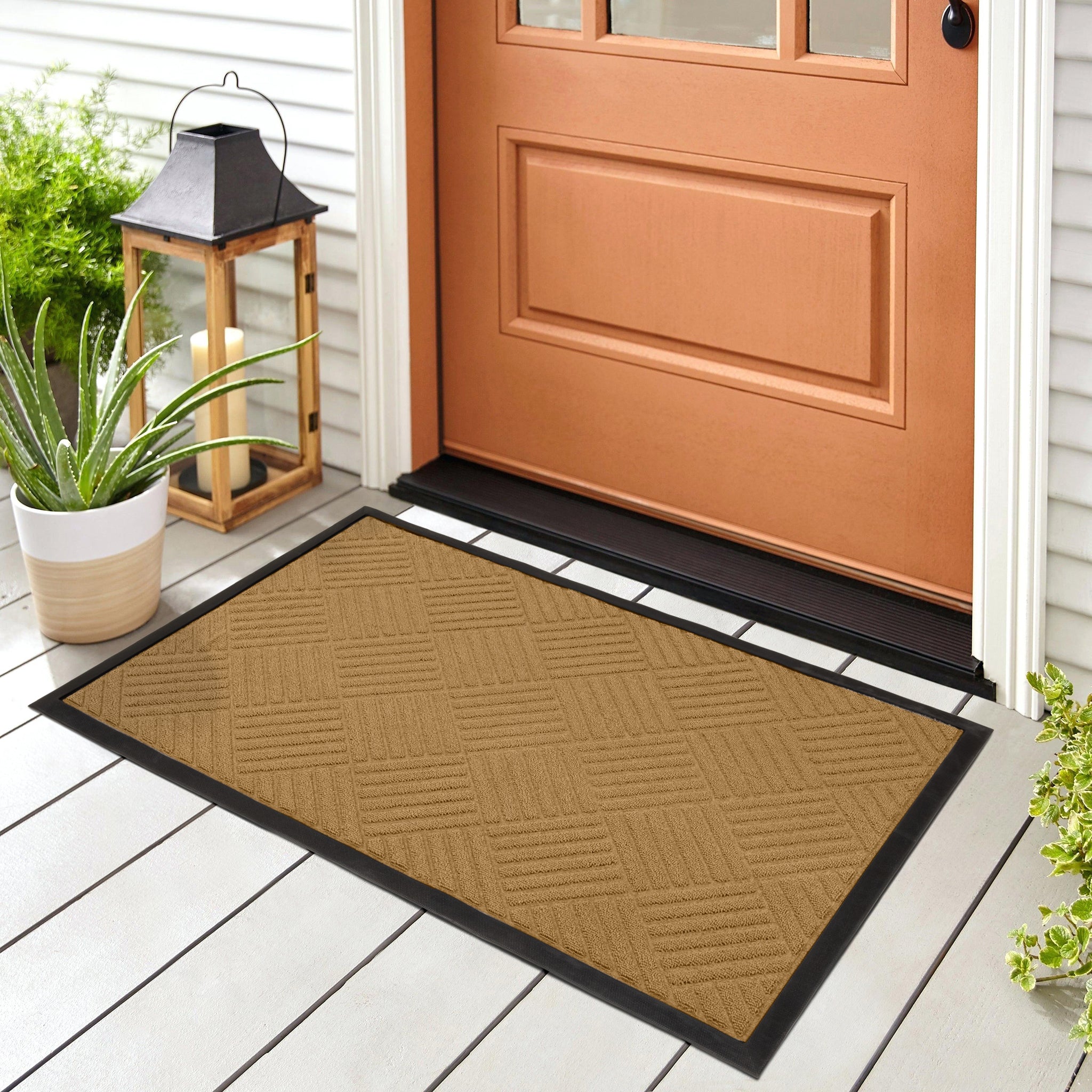 Large All-Weather Door Mat - Diamond - Smart Design® 21