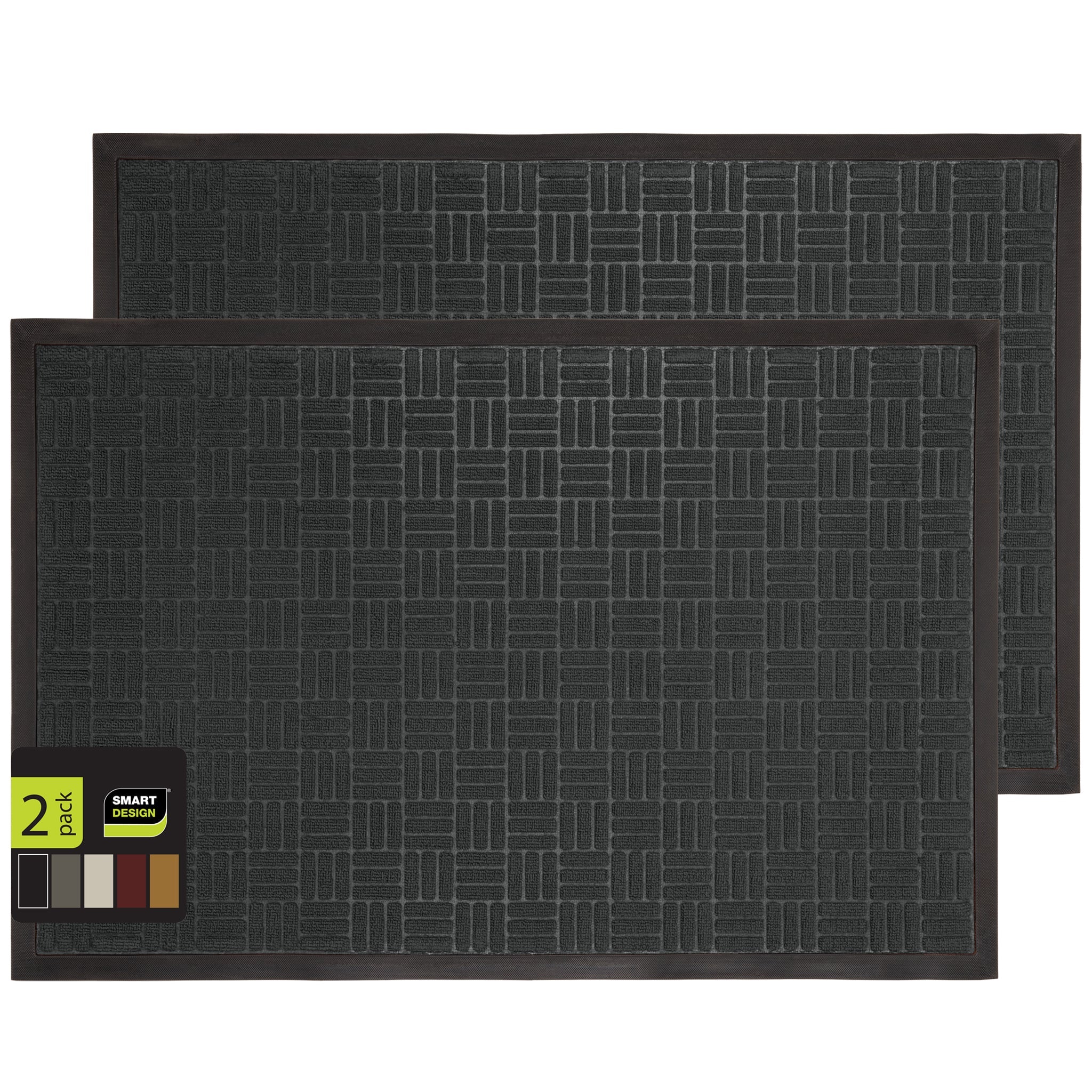 Large All-Weather Door Mat - Maze - Smart Design® 2