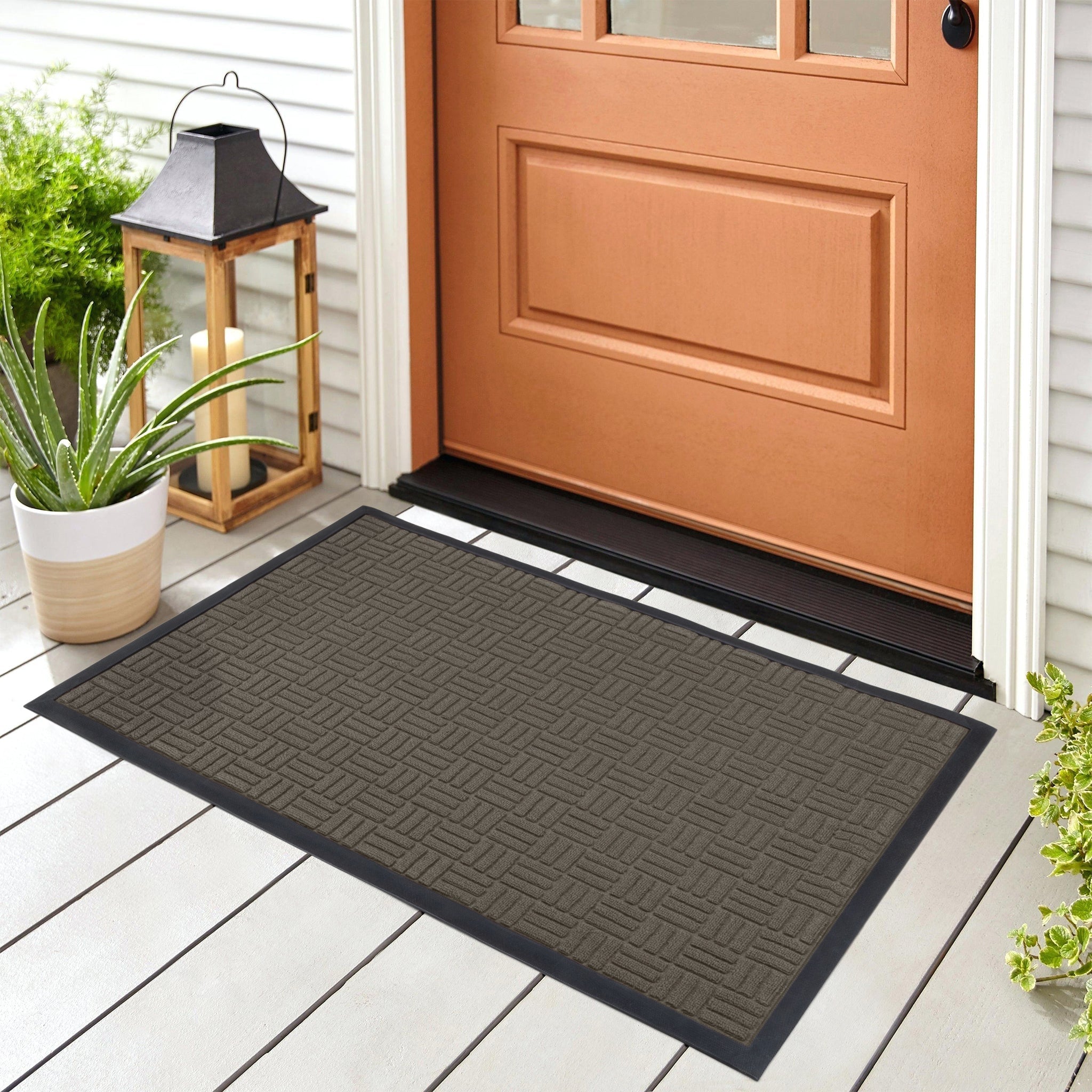 Large All-Weather Door Mat - Maze - Smart Design® 6