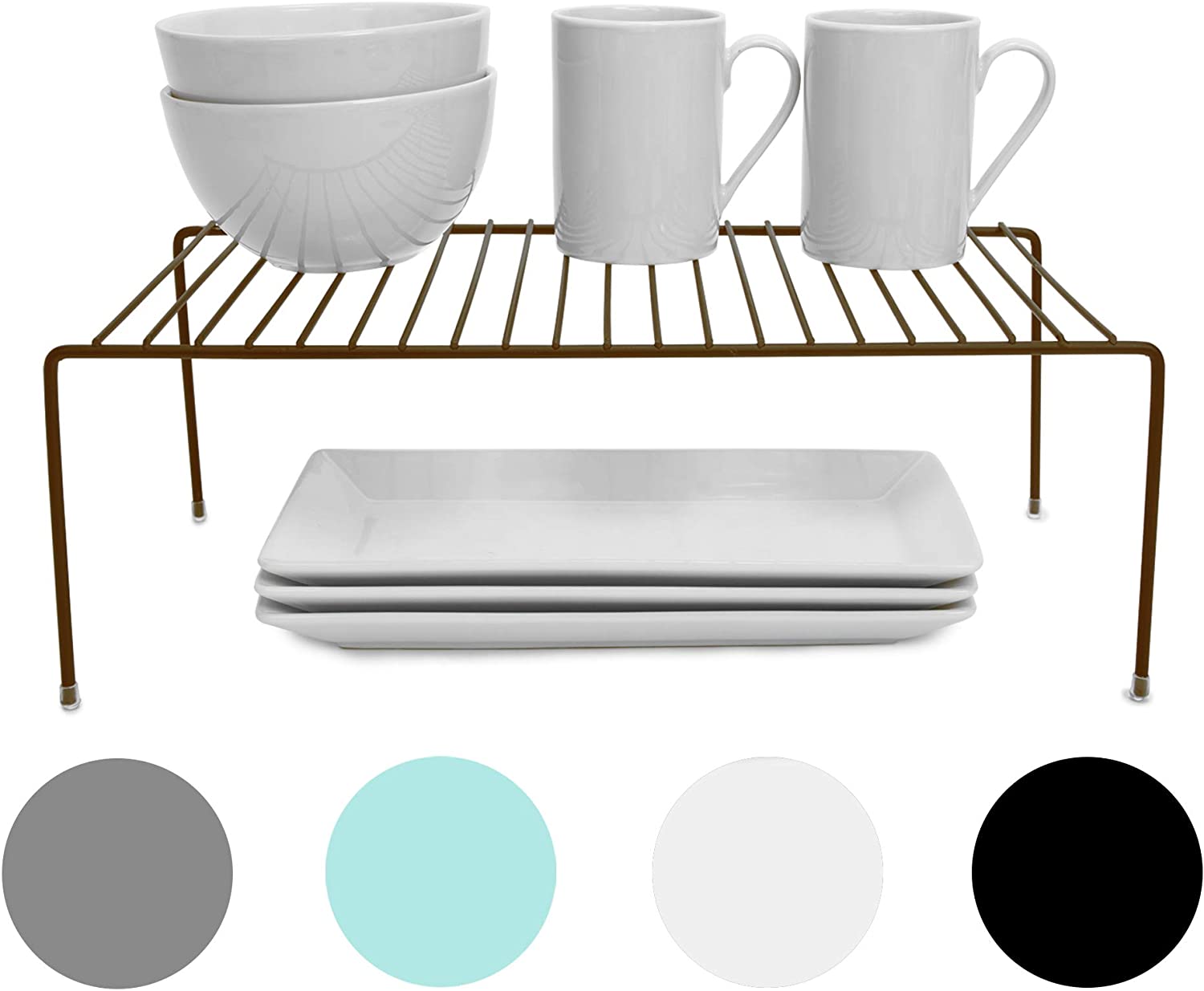 Smart Design Shelf Organizer, Set of 4