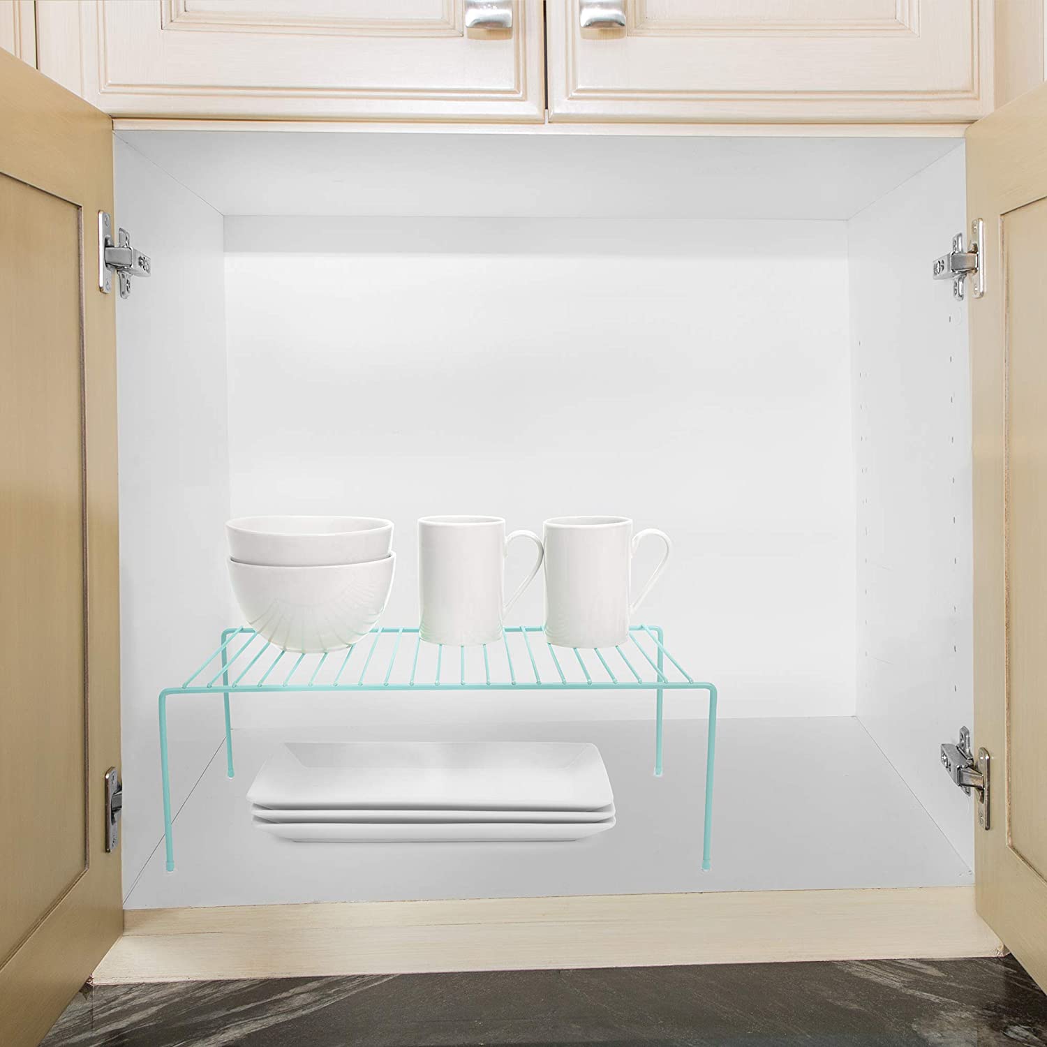 Large Cabinet Storage Shelf Rack - Cabinet Shelf Organizer for Cabinet -  Smart Design® 9
