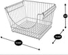 Large Metal Wire Stacking Baskets with Handles - Smart Design® 10