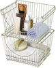 Large Metal Wire Stacking Baskets with Handles - Smart Design® 30