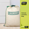 Laundry Bag with Push Lock Drawstring - Canvas - Smart Design® 7