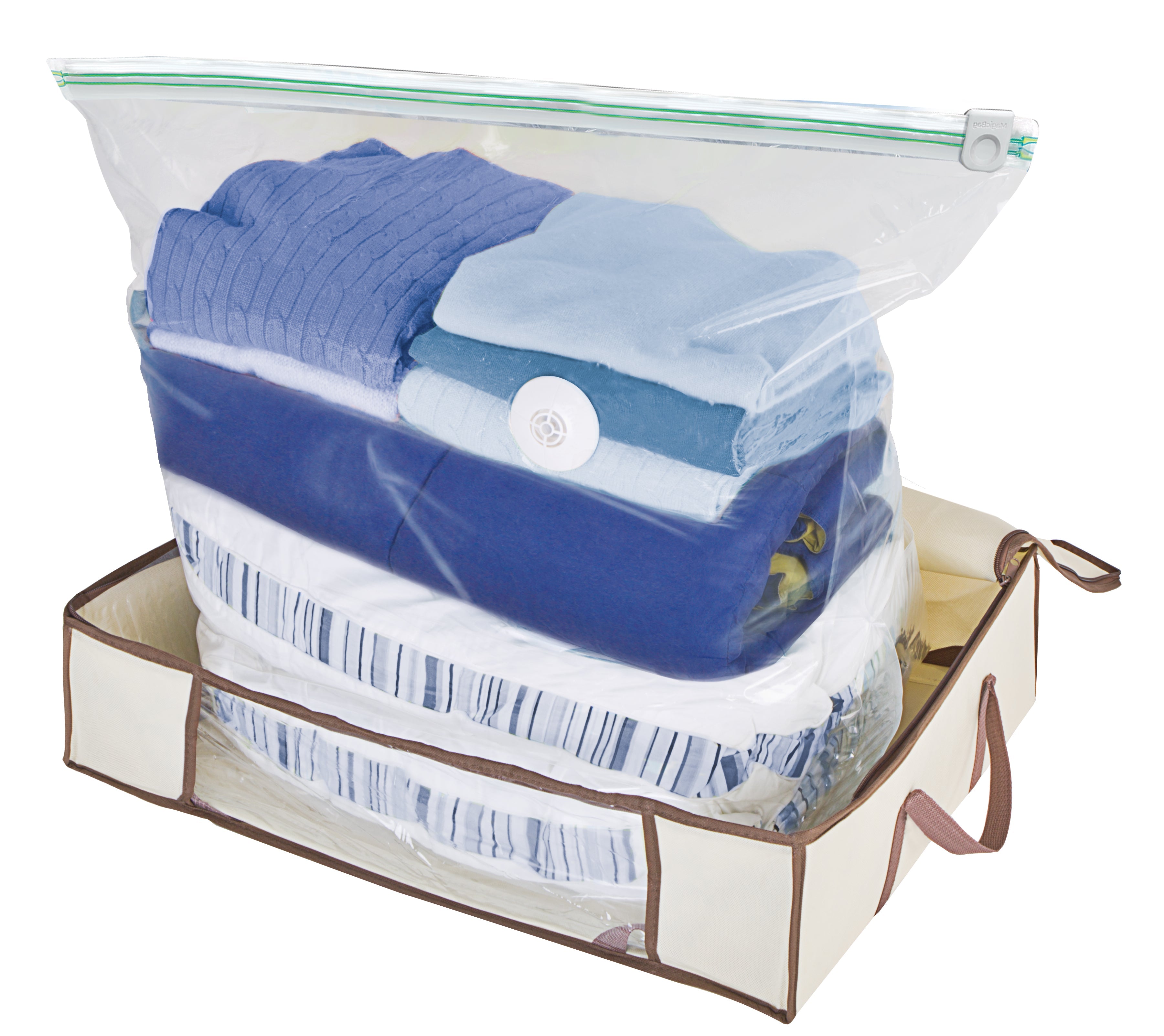 Smart Design Macigbag XL Flat Space Saver Storage Bags - 8 Pack