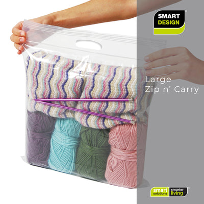 MagicBag Instant Space Zip N/Carry Bags with Handle - Large - Smart Design® 5