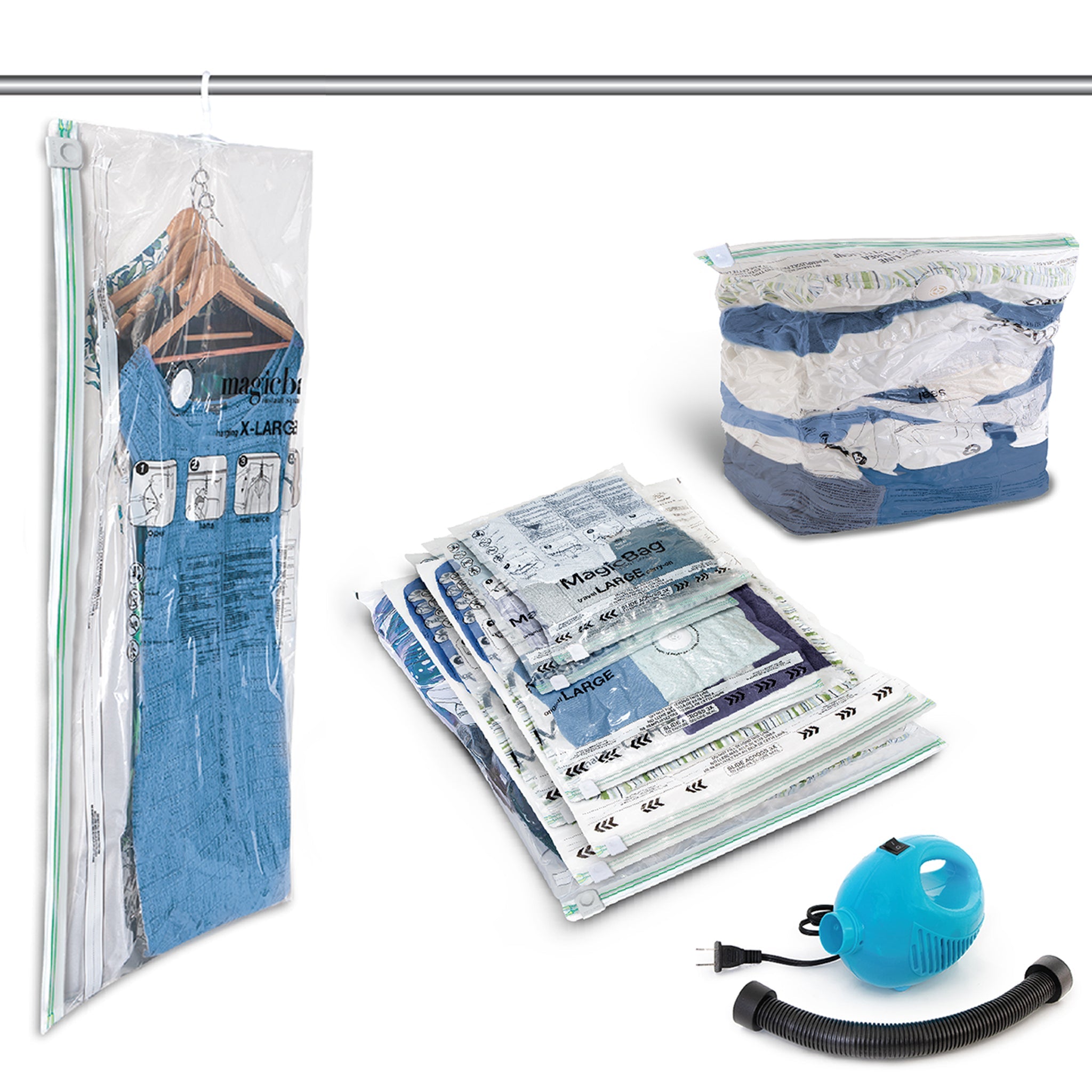 Vacuum Storage Bags, Space Saver Bags For Clothes, Bedding