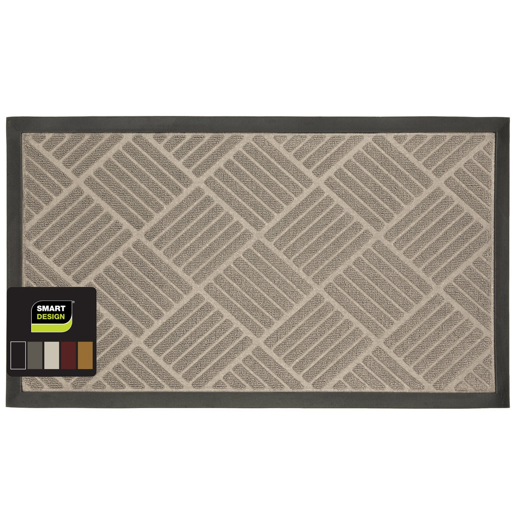 Medium All-Weather Door Mat - Diamond - Smart Design® 13