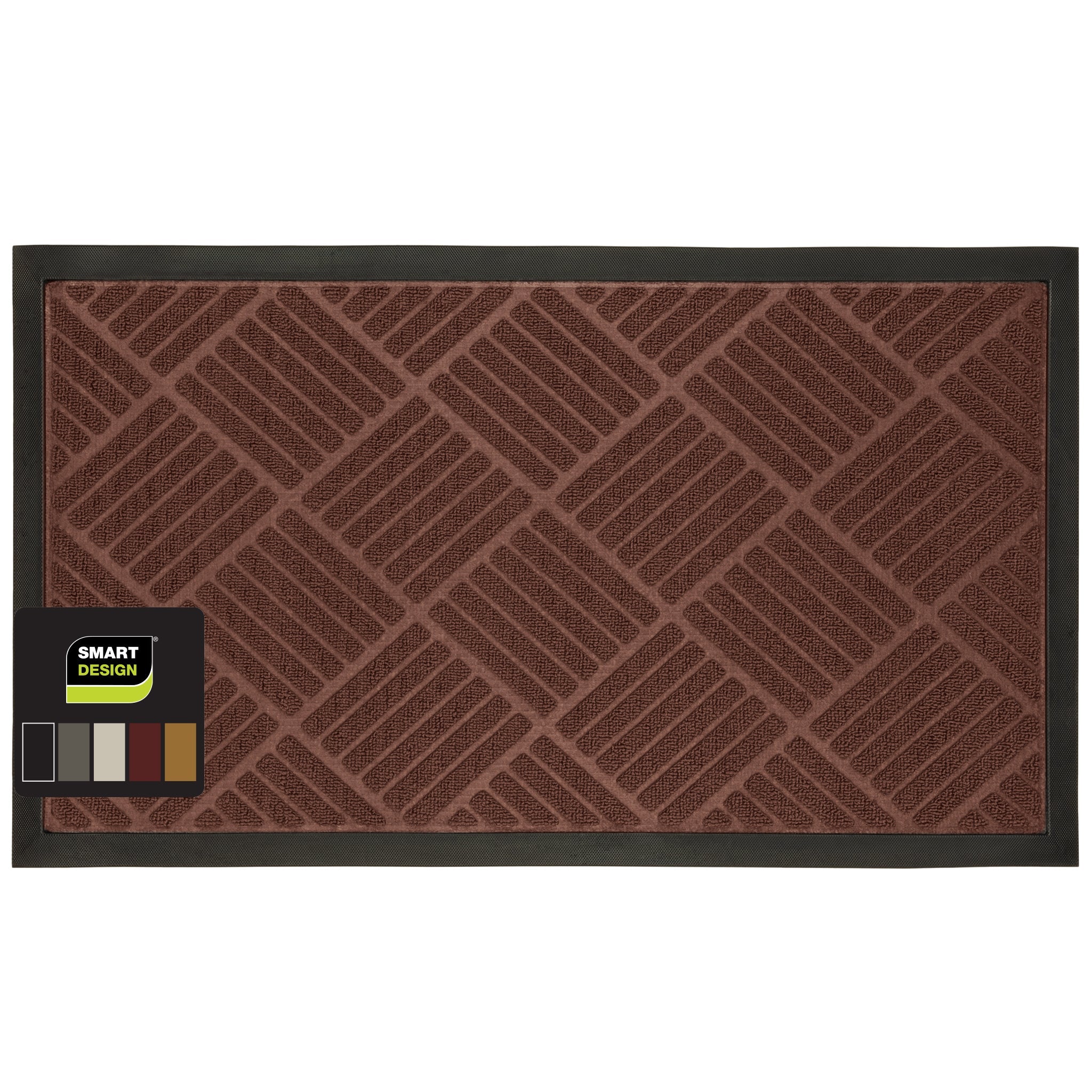 Medium All-Weather Door Mat - Diamond - Smart Design® 16