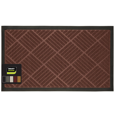 Medium All-Weather Door Mat - Diamond - Smart Design® 16