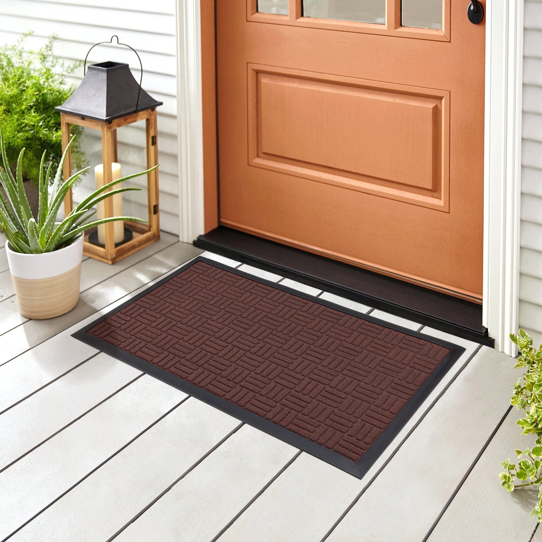 Medium All-Weather Door Mat - Maze - Smart Design® 12