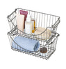 Medium Metal Wire Stacking Baskets with Handles - Smart Design® 6