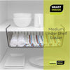 Medium Steel Undershelf Storage Basket - Smart Design® 9