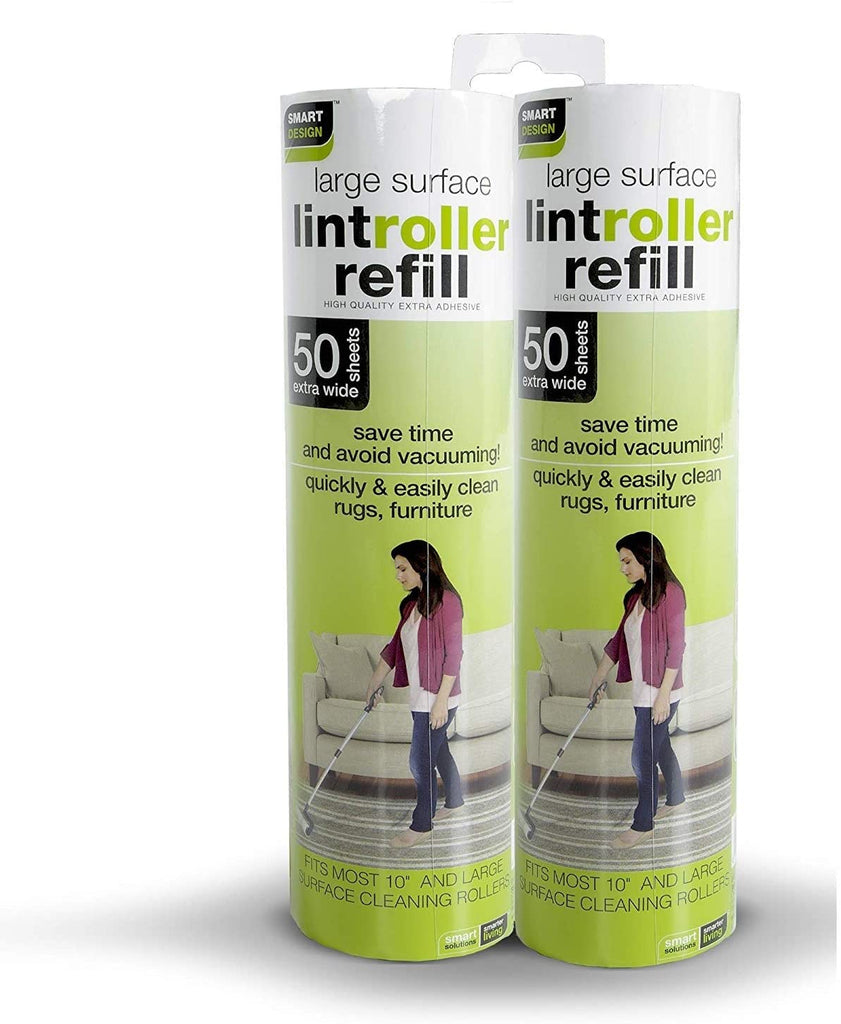 Mega Floor Lint Roller Refill - 50 Sheets - Smart Design® 1