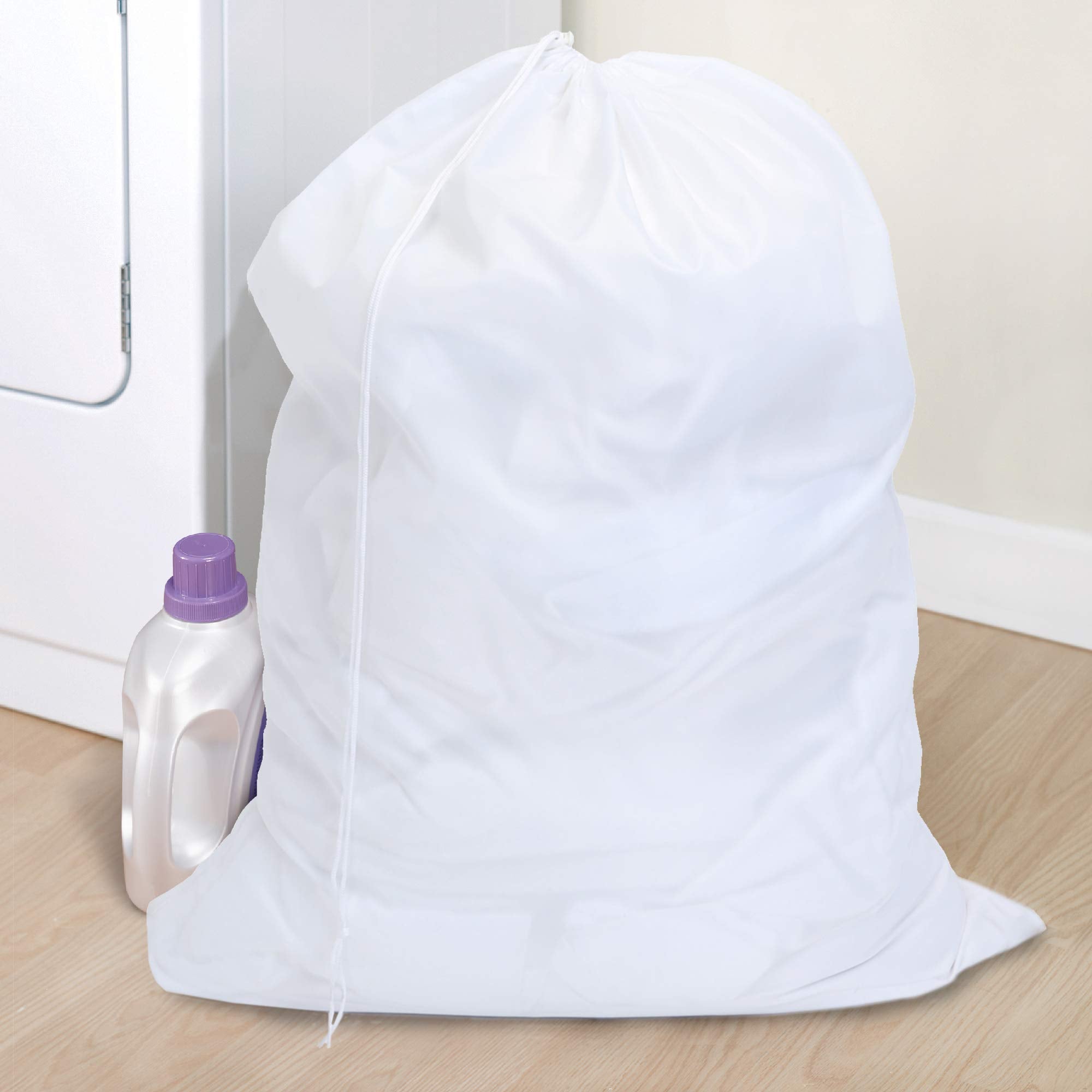 Mesh Laundry Bag with Handle and Push Lock Drawstring - Multiple Options - Smart Design® 37