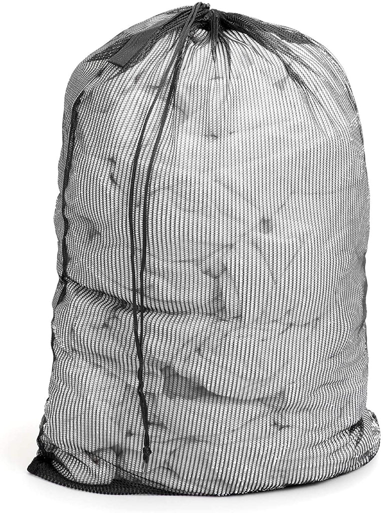 Mesh Laundry Bag with Handle and Push Lock Drawstring - Multiple Options - Smart Design® 16