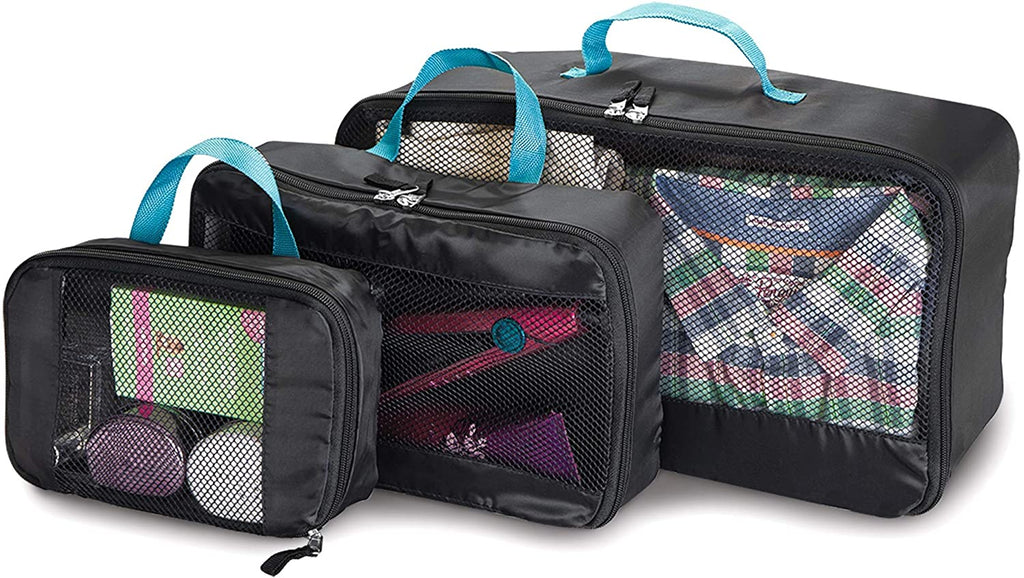 Mesh Travel Bags Set of 3