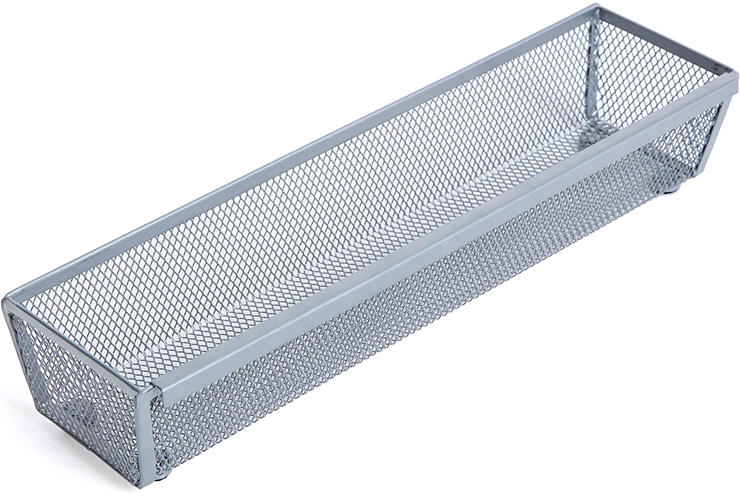 Metal Mesh Drawer Organizer - 12 x 3 Inch - Smart Design® 1