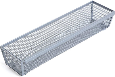 Metal Mesh Drawer Organizer - 12 x 3 Inch - Smart Design® 1