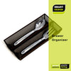 Metal Mesh Drawer Organizer - 12 x 3 Inch - Smart Design® 14