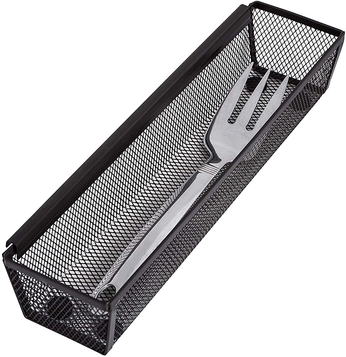 Metal Mesh Drawer Organizer - 12 x 3 Inch - Smart Design® 8