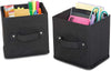 Mini Cube Organizer - 5.75 x 7 x 7 Inch - Black - Smart Design® 1