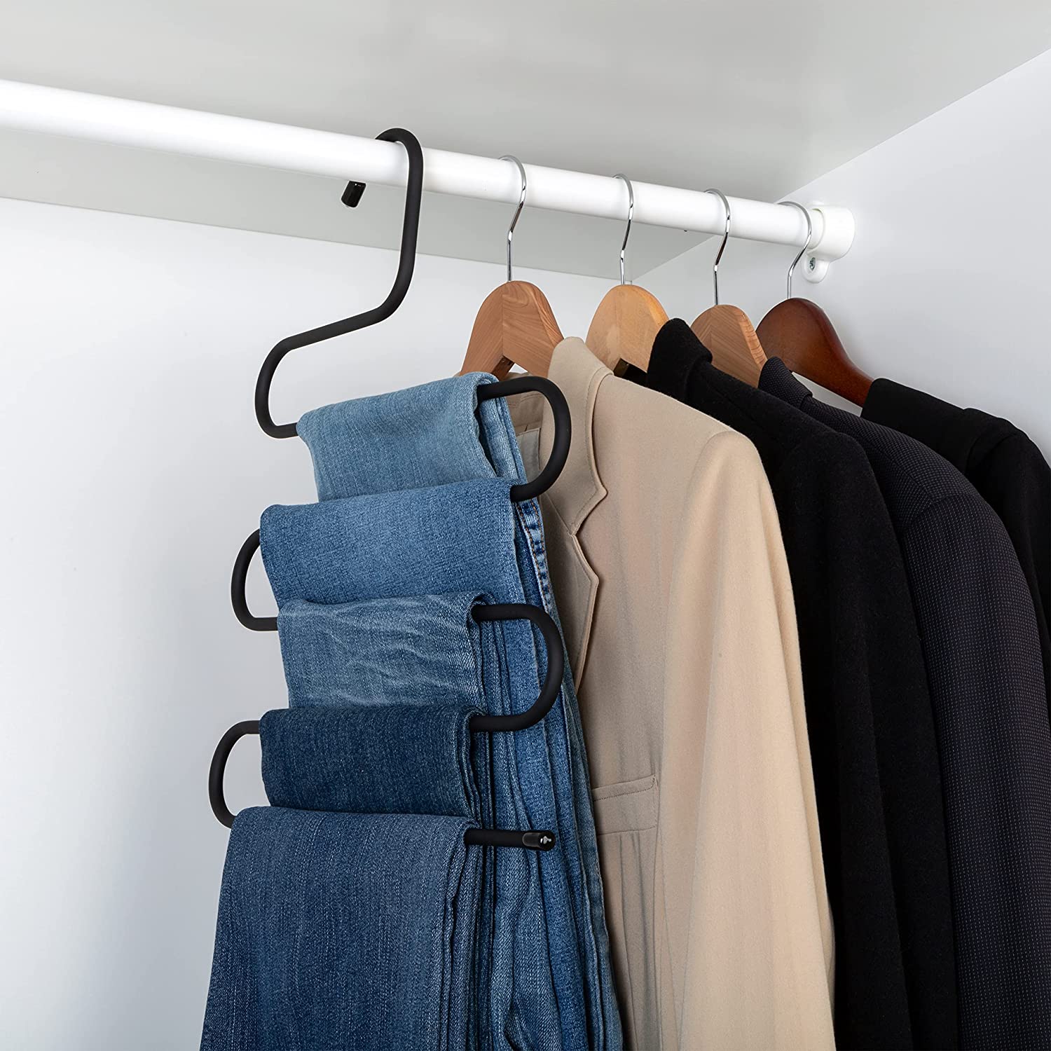 Multi-Tier Pant Hangers - Smart Design® 2