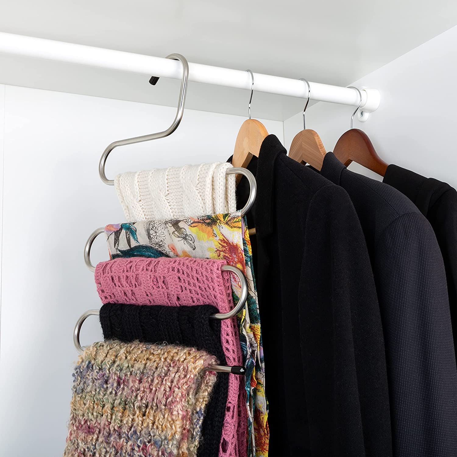 Multi-Tier Pant Hangers - Smart Design® 8