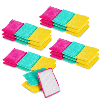 Non-Scratch Scrub Sponge with Bamboo Odorless Rayon Fiber - Smart Design® 38