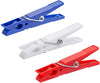 Non Staining Plastic Clothes Pins - Red, White, and Blue - Smart Design® 2