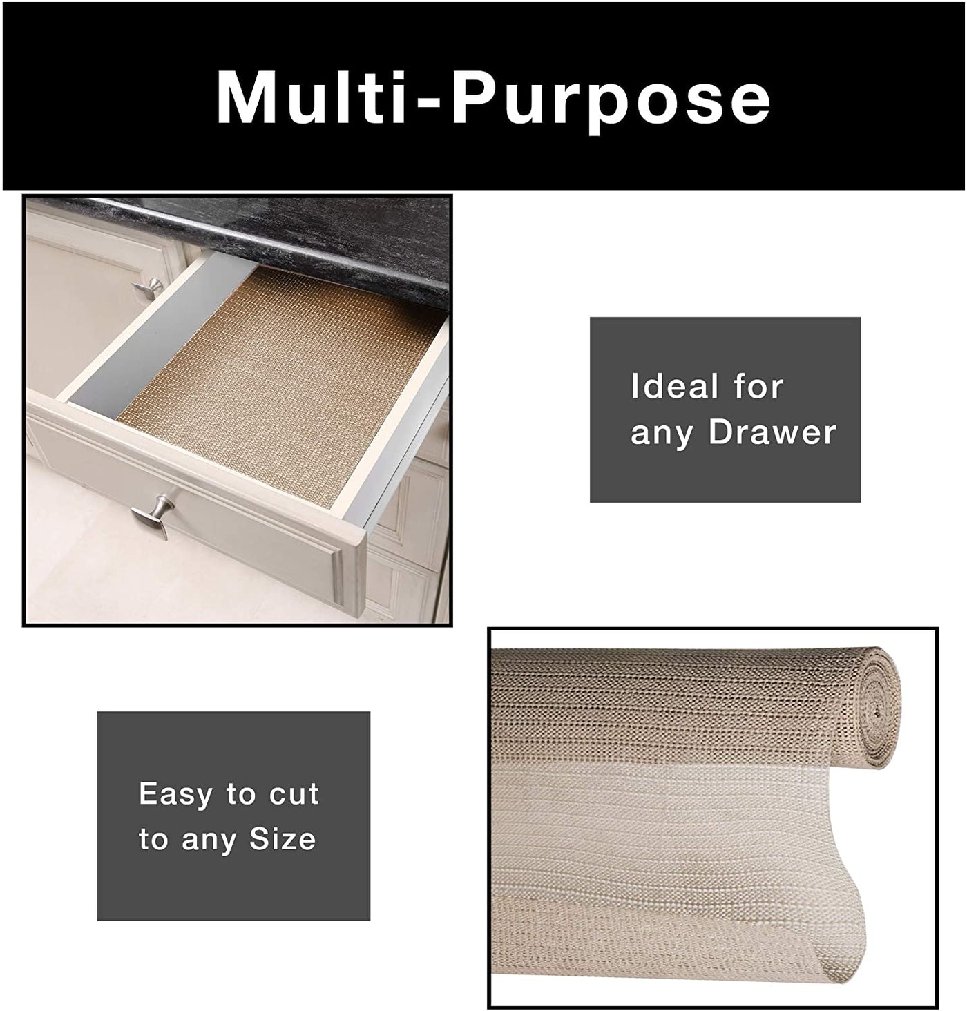 Original Grip Shelf Liner - 12 Inch x 45 Feet - Smart Design® 14