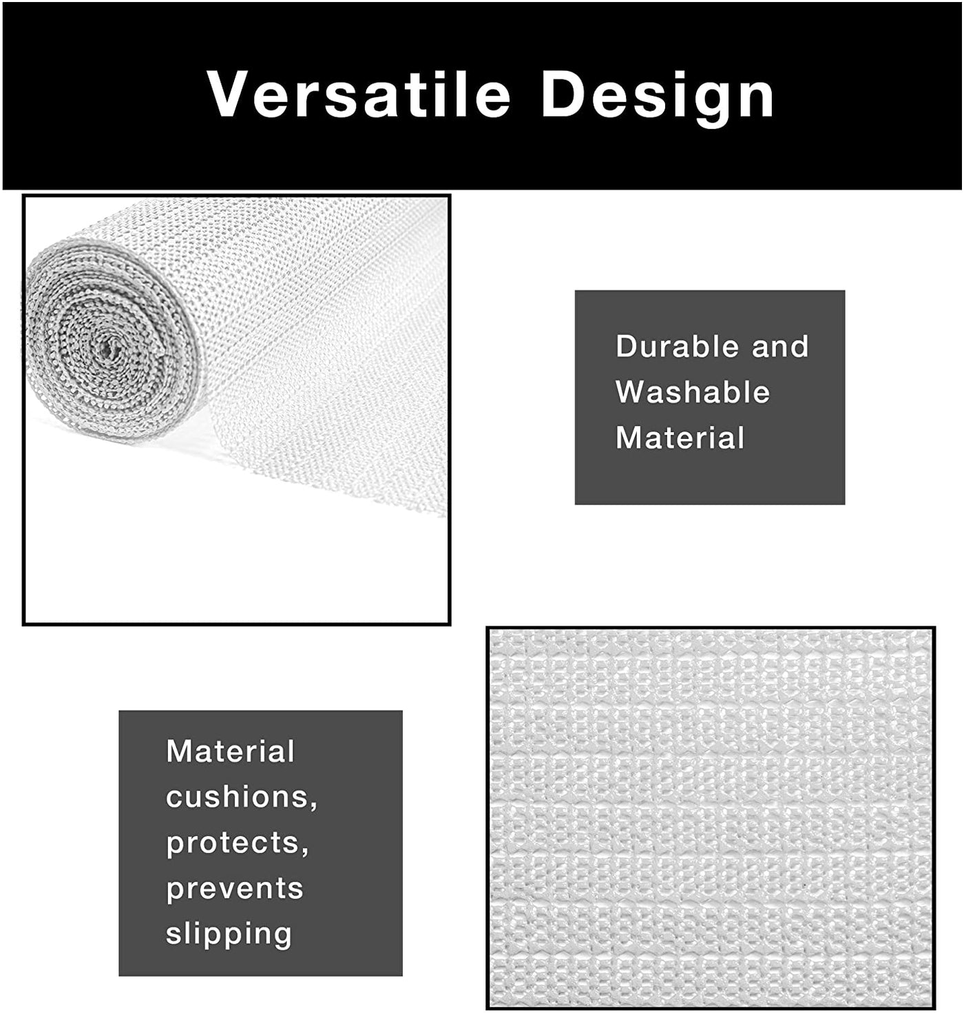 Original Grip Shelf Liner - 12 Inch x 45 Feet - Smart Design® 6